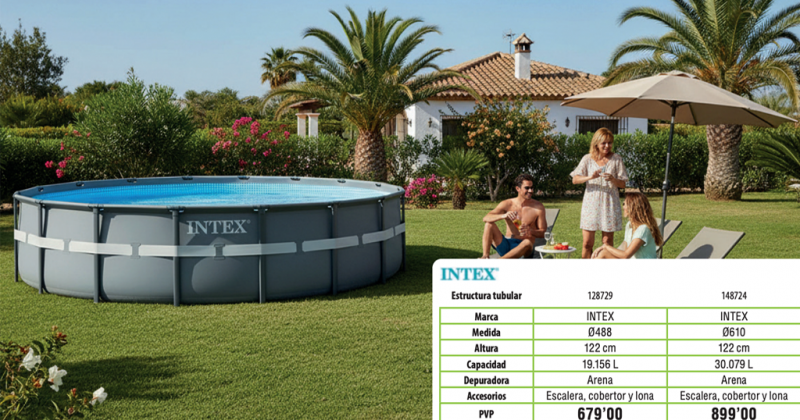 Piscinas Intex Feinpra